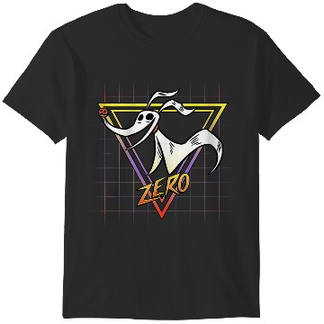 Discover disneys Nightmare Before Christmas Zero Retro 90s T-Shirts