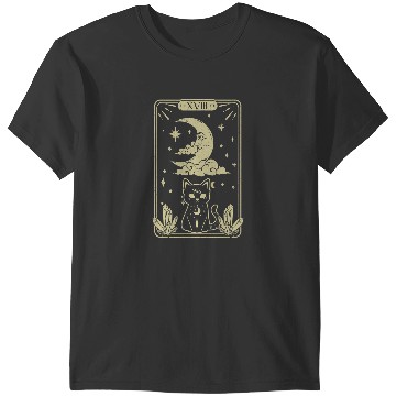 Discover black cats Paws Witch Wiccan Gothic Moon Phase Witchcraft Cat T-Shirts