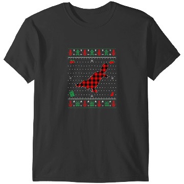 Discover Platypus Gift Ugly Christmas Red Plaid Platypuses Lover Matching Pajama T-Shirts