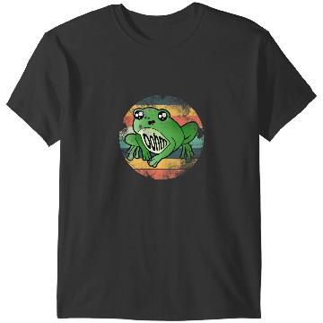 Discover Frog Gift Colourful frog outfit amphibian toad comic T-Shirts