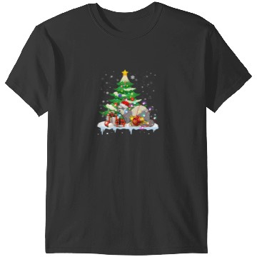 Discover Ferret Gift Lighting xmass Tree Ferret Christmas Tree T-Shirts