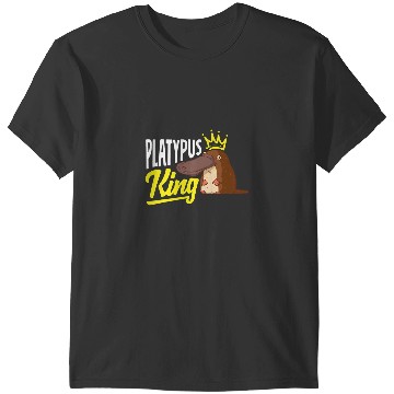 Discover Platypus Gift Mens Platypuses King T-Shirts