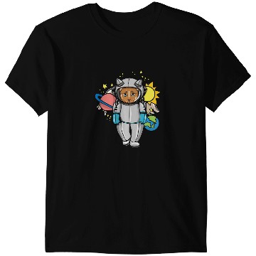 Discover Cat Paws Astronaut Space Cat Gift Astronomy Lover T-Shirts