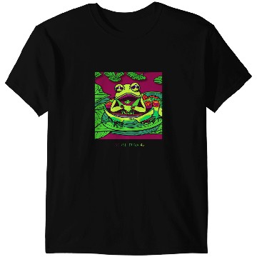 Discover Frog Gift entertaining Frog Amphibia T-Shirts