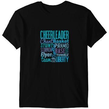 Discover Cheerleader Gift Gift Blue Cheer Moves Cheerleading Coach T-Shirts