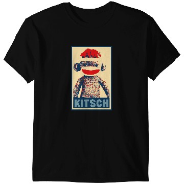 Discover Monkey Lover Funny Sock Monkey Kitsch Hope Poster Sock Monkey T-Shirts