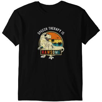 Discover Dinosaur Dino Funny Slp Speech Therapist Dinosaur Cool Speech Therapy Dino T-Shirts