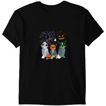 Discover Dog Boston Terrier Halloween Boston Terrier Dog Witch Scary Halloween Costume T-Shirts