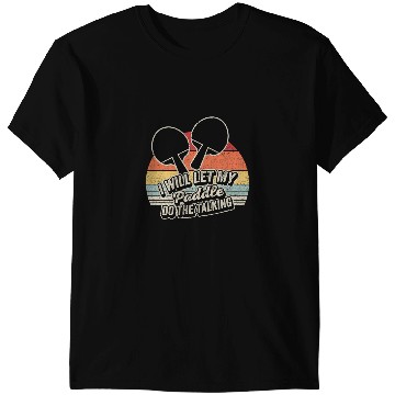 Discover Table Tennis PP Ping Pong vintages Retro Funny Table Tennis T-Shirts