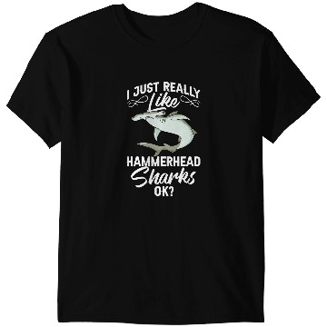 Discover Ocean Shark Hammerhead Shark Head Tooth Funny 32 T-Shirts
