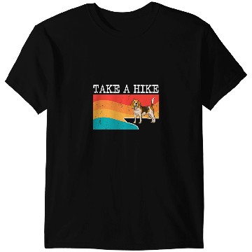 Discover Funny Take A Hike Beagle Graphic Hiking 284 T-Shirts