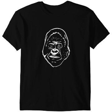 Discover Monkey Lover Big Monkey Face T-Shirts