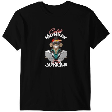 Discover Monkey Lover Coolest Monkey In The Jungle 2 T-Shirts