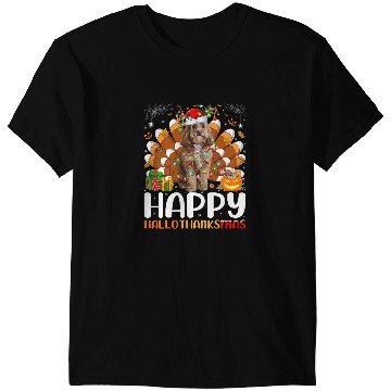 Discover Cockapoo Dog Lover Halloween Christmas Happy Hallothanksmas T-Shirts