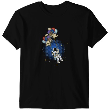 Discover Astronauts Outer Space Planet Moon Astronomy Cosmonaut Gift Astronaut T-Shirts