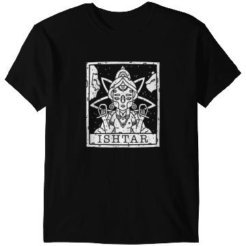 Discover Astronauts Ancient Astronauts Tarot Sumerian Deity Ishtar Gothic T-Shirts