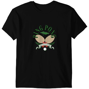 Discover PING PONG THE NERDS GAME TABLE TENNIS PADDLES T-Shirts