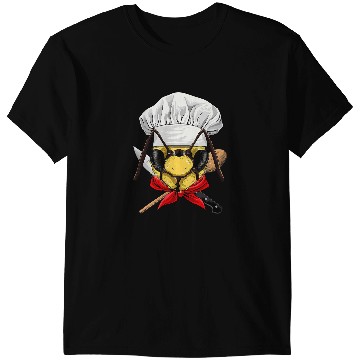 Discover Bee Beekeeping Chef Beekeeping Bee Honeybee Cooking Lover 281 Beekeeper T-Shirts