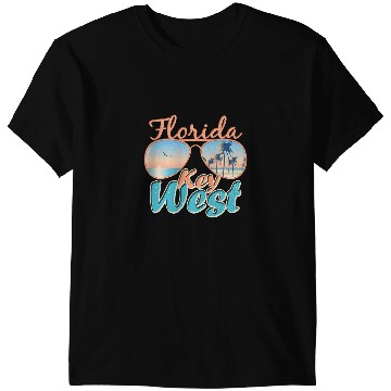 Discover Florida Key West Summer Key West Beach Vacation T-Shirts