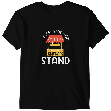 Discover Funny Support Lemonade Stand Summer Lemon Drink T-Shirts