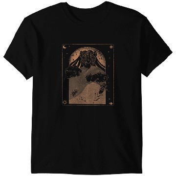 Discover Celestial Boho Aesthetic Witchy Witch Vibes Tarot Card T-Shirts