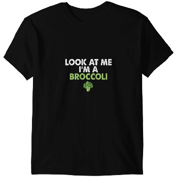 Discover Funny Vegan Vegetarian Broccoli Vegetables T-Shirts