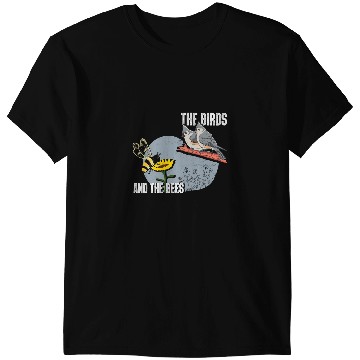Discover Bee Beekeeping The Birds And The Bees Birdwatching Bird Insect Lover Beekeeper T-Shirts