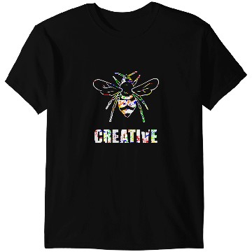 Discover Bee Beekeeping Creative Color Splash Cool Be Creative Bee 291 Beekeeper T-Shirts