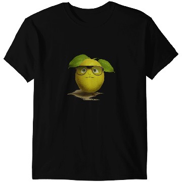 Discover Grumpy Lemon Nerdy Lemon Face T-Shirts