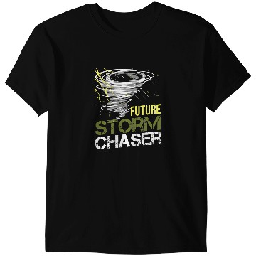 Discover Future Storm Chaser Weather Tornado for Meteorologist 1 T-Shirts