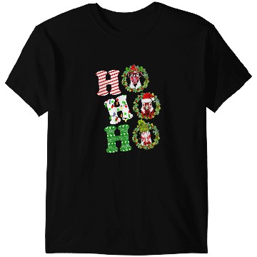 Discover Chicken Poultry Christmas Santa Chicken Ho Ho Ho Holiday 86 T-Shirts