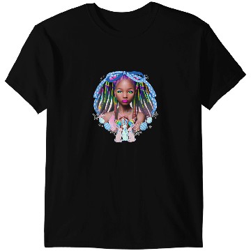 Discover Black Girl Magic Easter Spring Dreads Locs Melanin Sista Fun T-Shirts