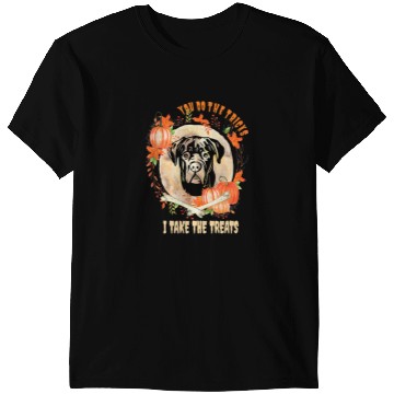 Discover Cane Corso Dog Owner Halloween Pumpkin Humor Funny586 T-Shirts