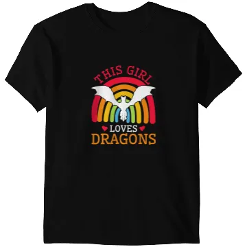 Discover Dragon Animals Book This Girl Loves Dragons And Books Literature Bibliophile T-Shirts