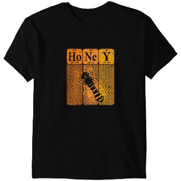 Discover Bee Beekeeping Honey Periodic Table Elements Beekeeper Retro Apiarist 4 Beekeeper T-Shirts