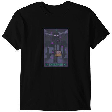 Discover Minecraft Enderman Tarot T-Shirts