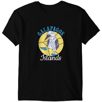 Discover Galapagos Islands Seabird Blue Footed Booby Bird T-Shirts