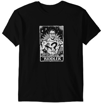 Discover DC Comics Halloween The Riddler Tarot Poster T-Shirts