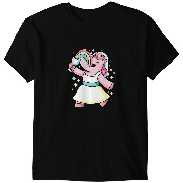 Discover Unicorns Alcohol Drinking Unicorns for Wedding for Bride T-Shirts