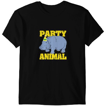 Discover Hippo Gift Funny Birthday Party Animal 7 T-Shirts
