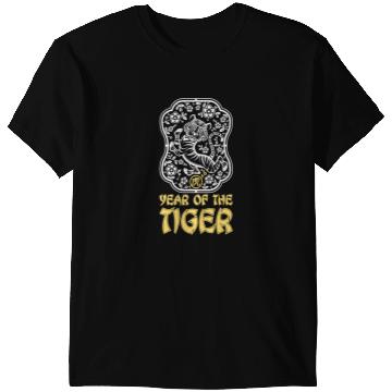 Discover Tiger Gift Year of The Tiger Chinese Zodiac Lunar New Year Men Women 1 T-Shirts