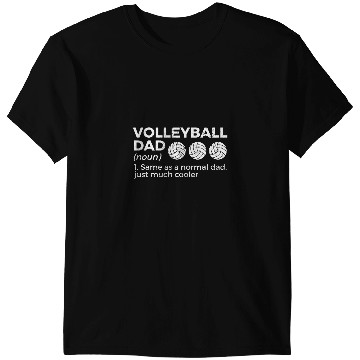 Discover Volleyball Gift Dad Definition T-Shirts