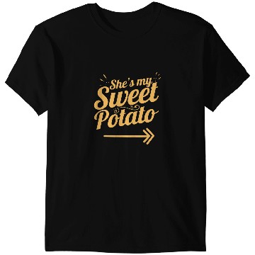 Discover Shes My Sweet Potato I YAM Couples Matching T-Shirts