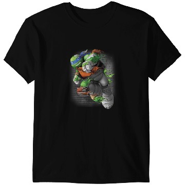 Discover KV9 Turtle Teenage Mutant Ninja Turtles Leonardo Liquid Green T-Shirts