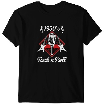 Discover Rockabilly 50s Rock and Roll Music T-Shirts