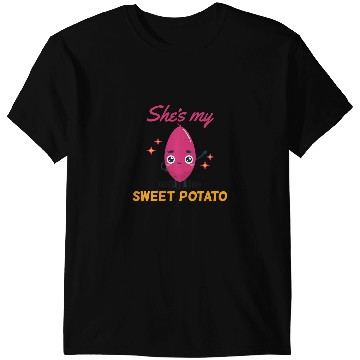 Discover Shes My Sweet Potato You Bet I Yam Couples Thanksgiving T-Shirts