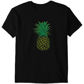 Discover pineapples Funny Fruit 314 Pi Day T-Shirts