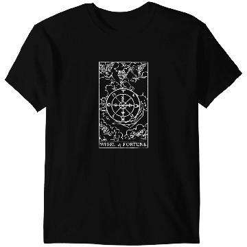 Discover Tarot Card Wheel Of Fortune T-Shirts