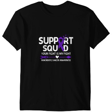 Discover Pancreatic Warrior Support Squad Pancreatic Cancer Awareness 5 T-Shirts