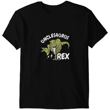 Discover Dinosaur Dino Mens Unclesaurus Rex Dinosaur Paleontologist Uncle Trex T-Shirts